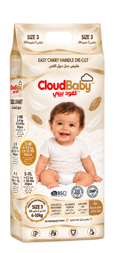 CloudBaby Size 3 Medium (M)